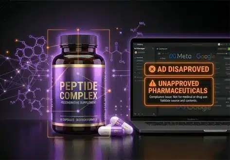 peptide pills ads-cloaking