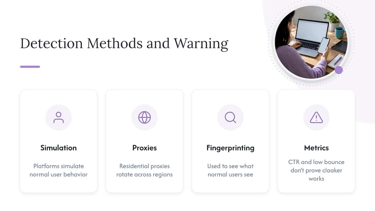 Three platform detection methods and a performance warning